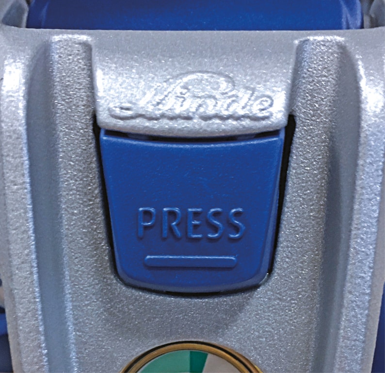 evos vipr safety interlock button